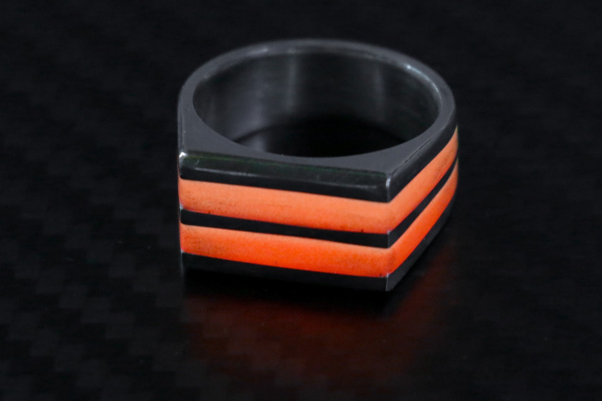 2 Band Super Lume Signet - Silver