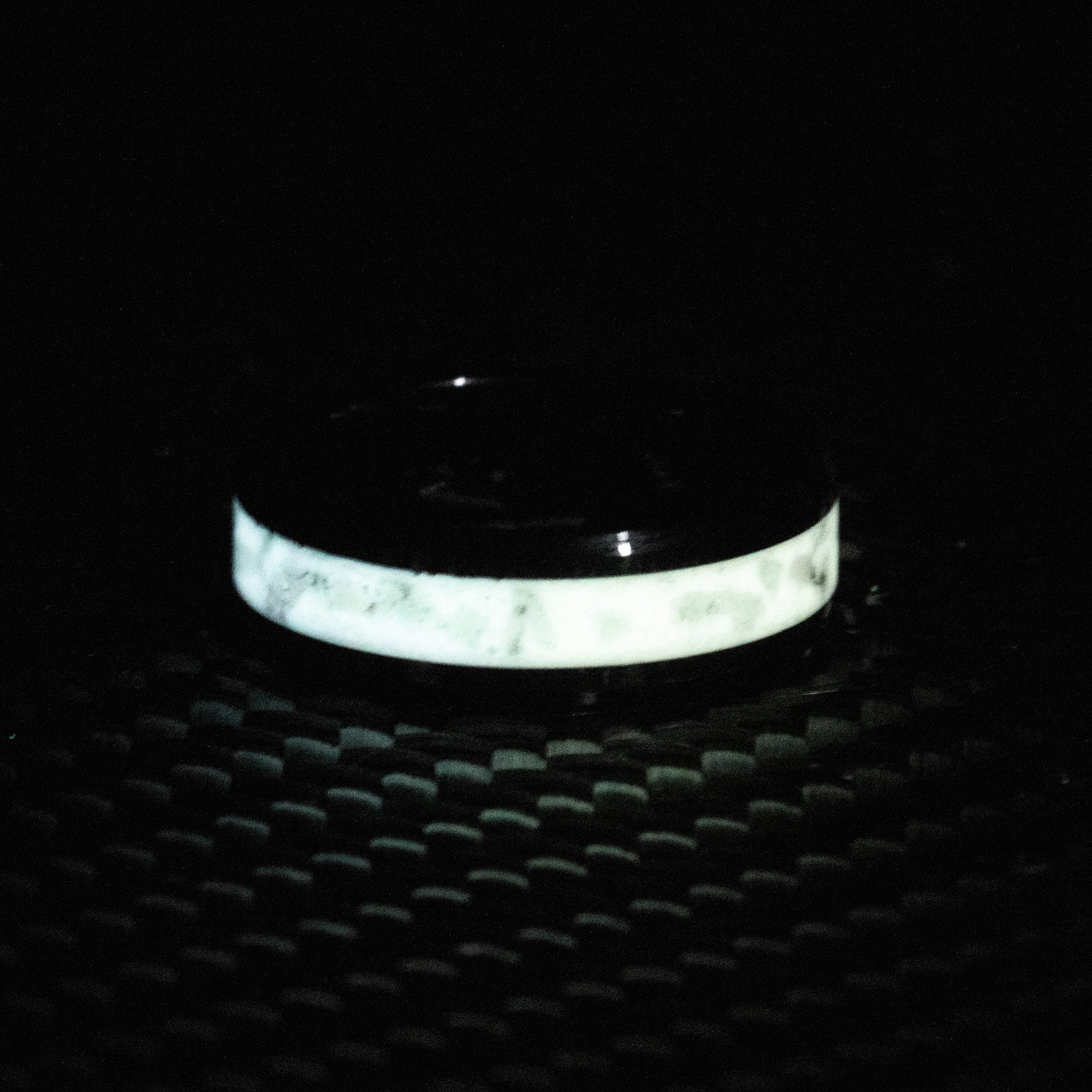 The Black Pearl - Black Ceramic Ring