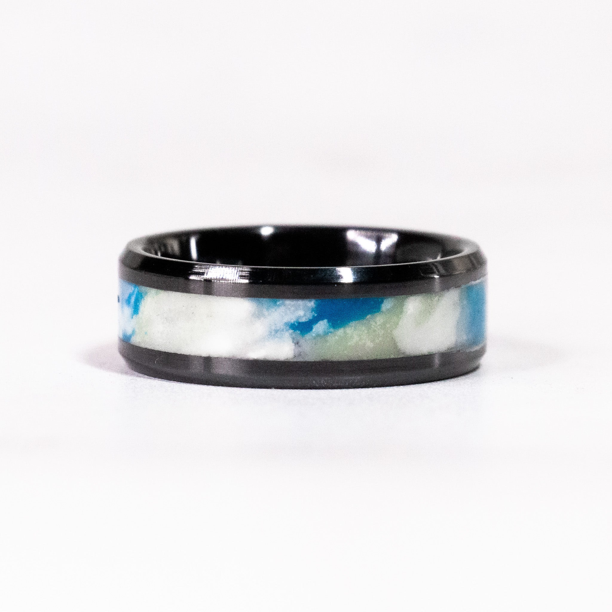 The Milky Way V2 - Black Ceramic Ring