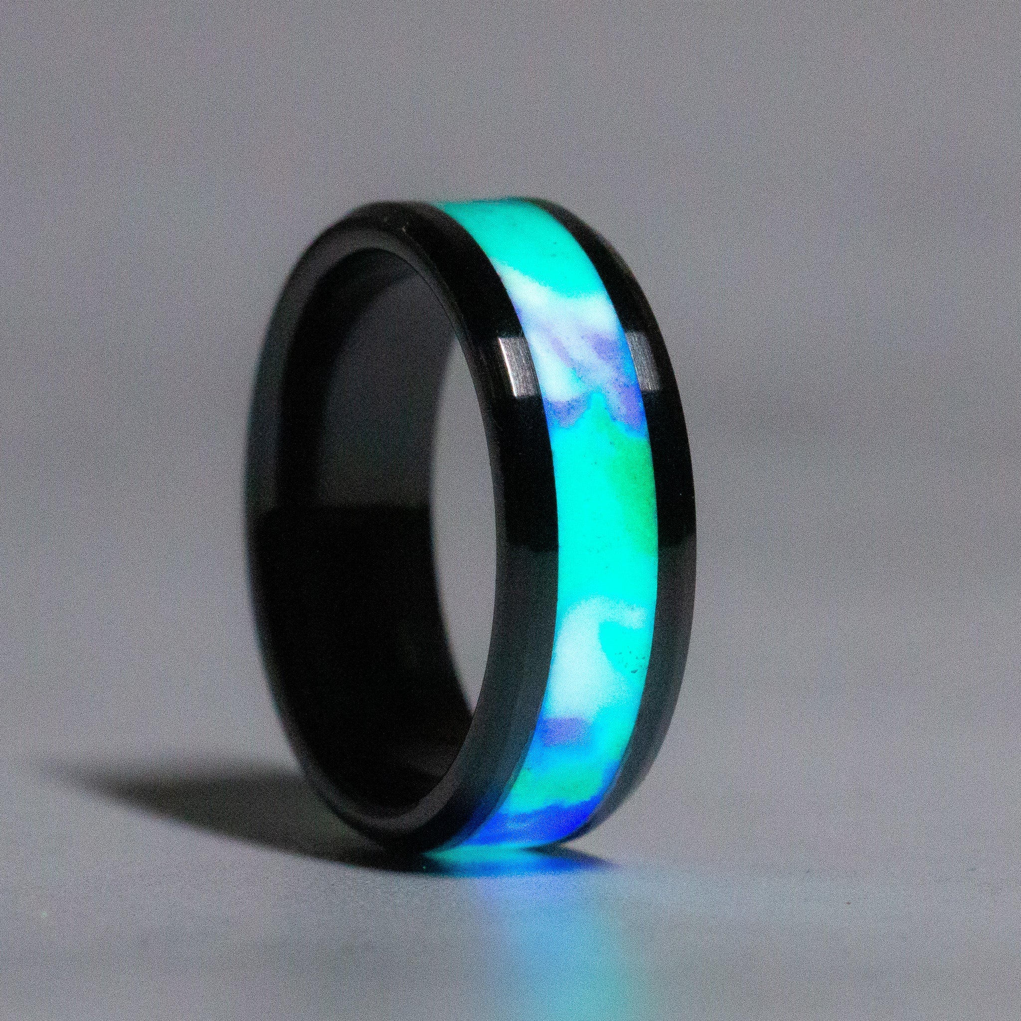 The Milky Way V2 - Black Ceramic Ring