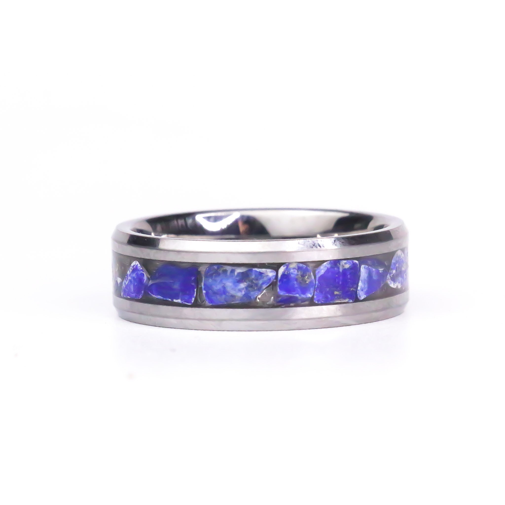 Lapis Lazuli - Tungsten 8mm